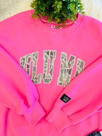 Women’s LuLu Mac Camouflage and Pink Sweatshirt