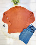 Women’s Evermmee Burnt Orange Sweater Top - True to Size