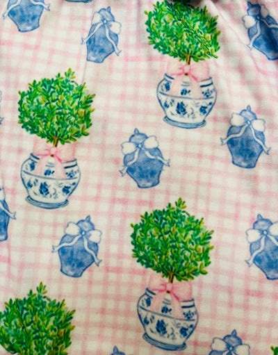 Baby Chinoiserie Print Romper