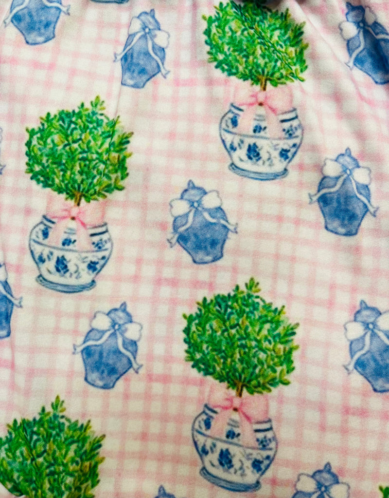 Baby Chinoiserie Print Romper