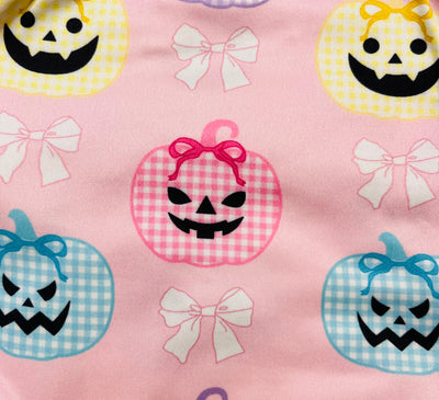 Baby Halloween Pumpkin Print Romper