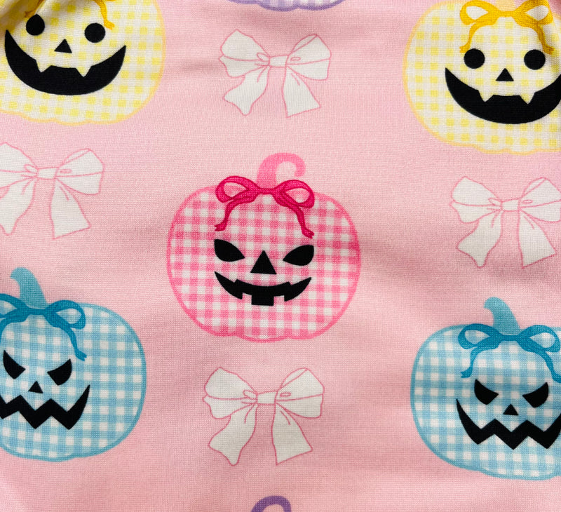 Baby Halloween Pumpkin Print Romper