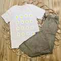 Baby Pink Daisy Tee by Lotus Graphic Tee Women's