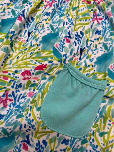 Baby Watercolor Print Romper