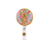 Badge Reel - Simply Southern (Pineapple) - Mini Mee Boutique