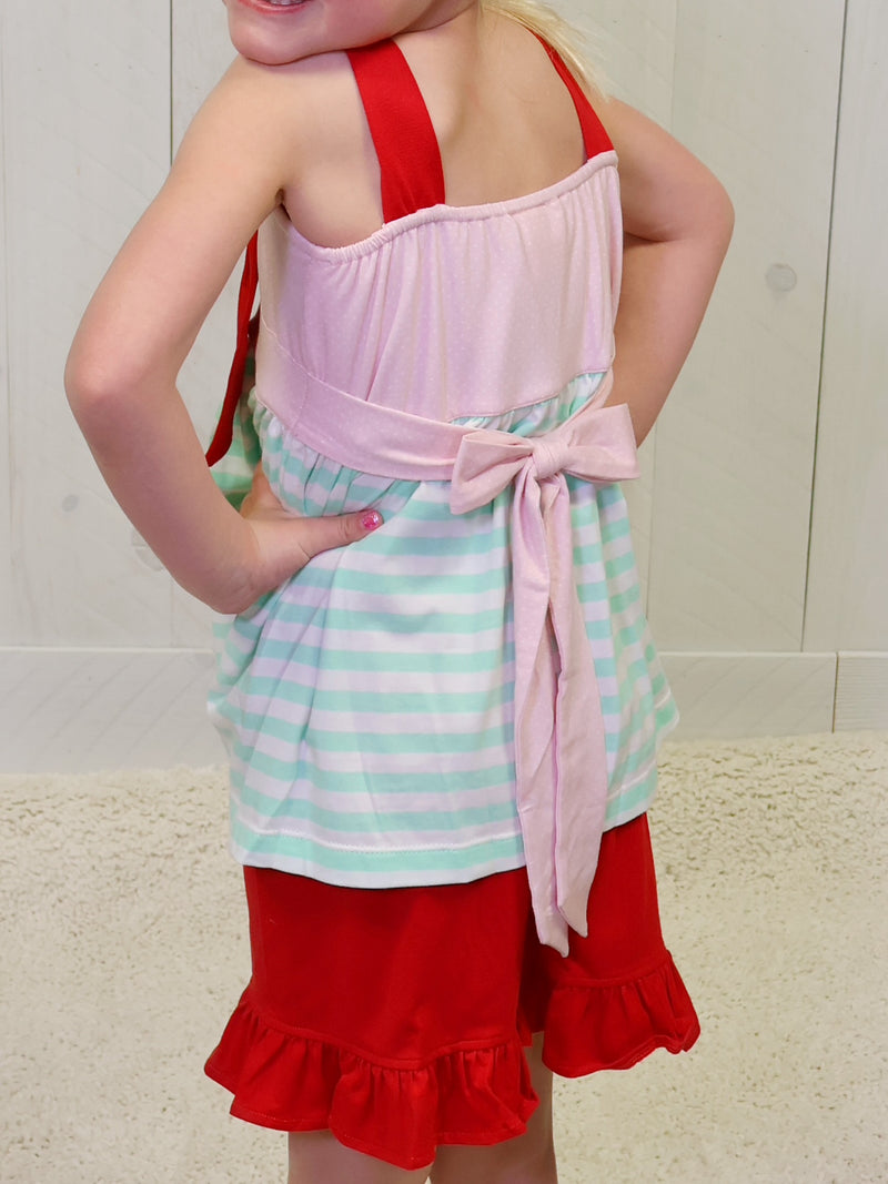 Berry Sweet Shorts Set by Millie Jay Girls