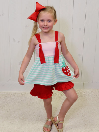 Berry Sweet Shorts Set by Millie Jay