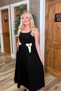 Black Tie Affair Midi Dress SS Women's