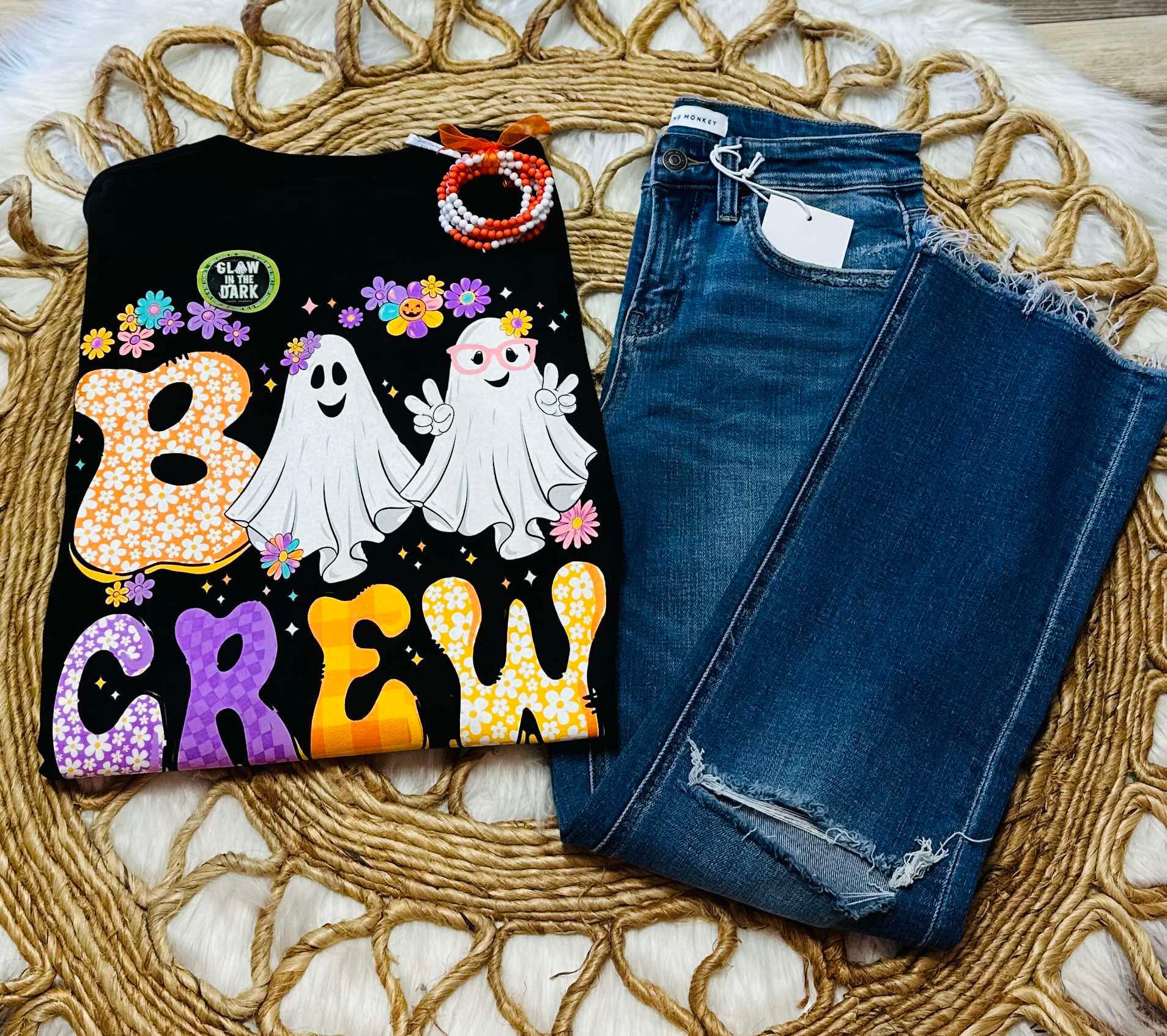 Boo Crew Simply Southern Long Sleeve Tee Women's