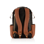 Boss Plus™ Large Diaper Bag Backpack Coffee & Cream - Mini Mee Boutique
