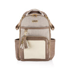 Boss Plus™ Large Diaper Bag Backpack Vanilla Latte - Mini Mee Boutique