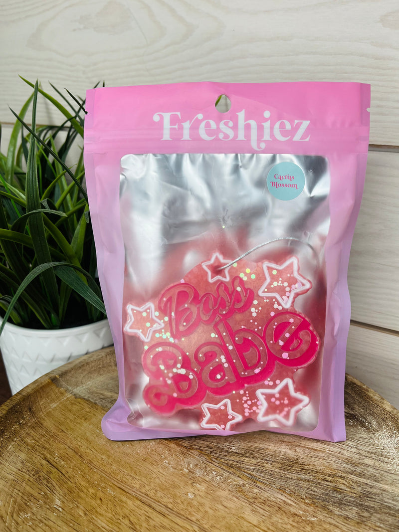 Boss babe “cactus blossom” scented freshie