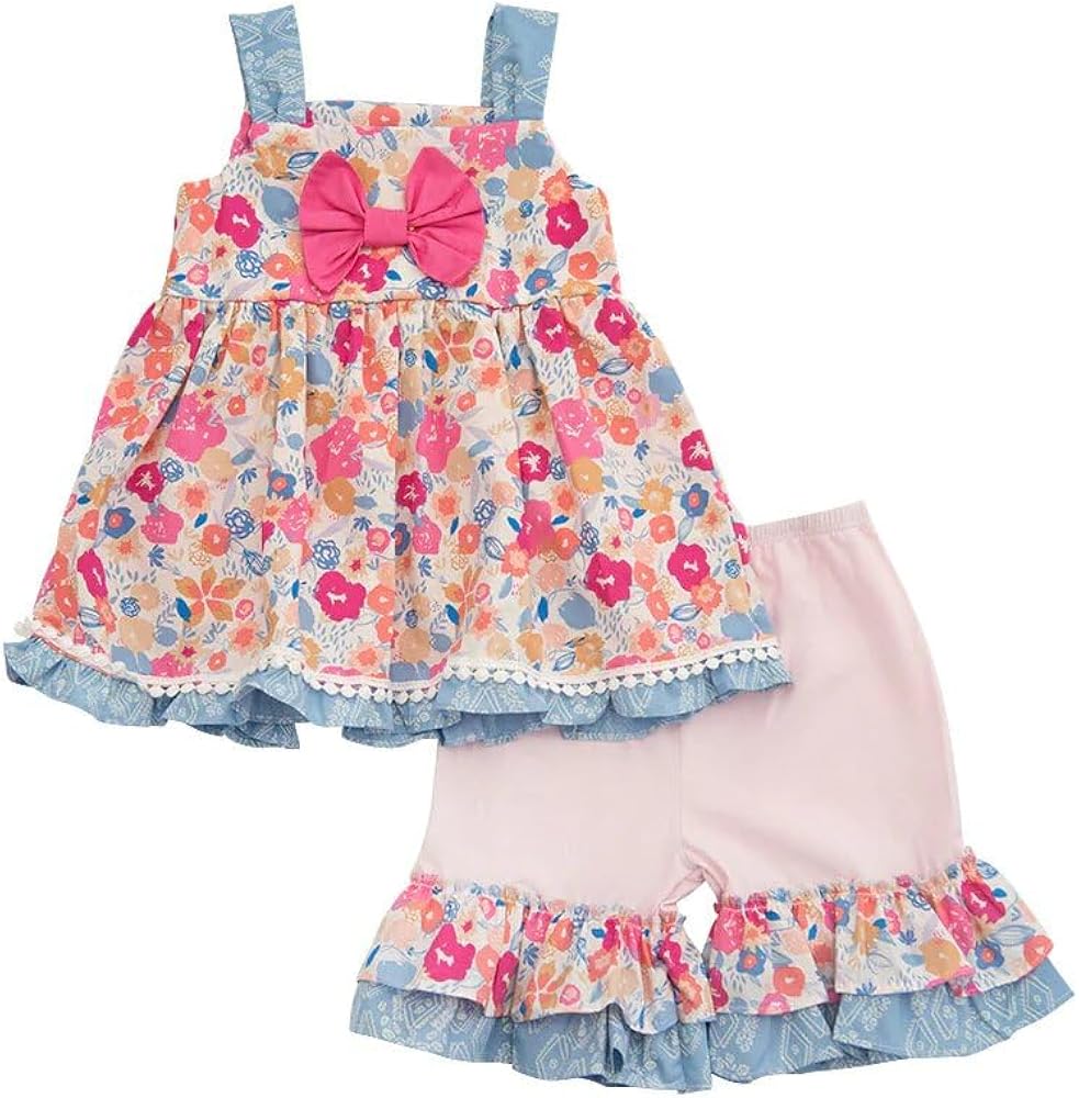 Bow Blossom Girls Outfit by Haute Baby