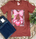 Bow cherry tee - Mini Mee Boutique