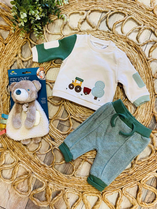 Boy's Farm 2 Piece Set - Mini Mee Boutique