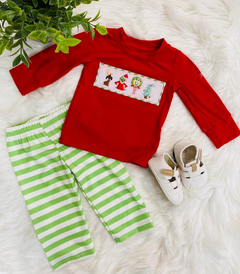 Boys Grinch Character Set