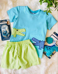 Boys Crocodile 2 piece Set - Mini Mee Boutique