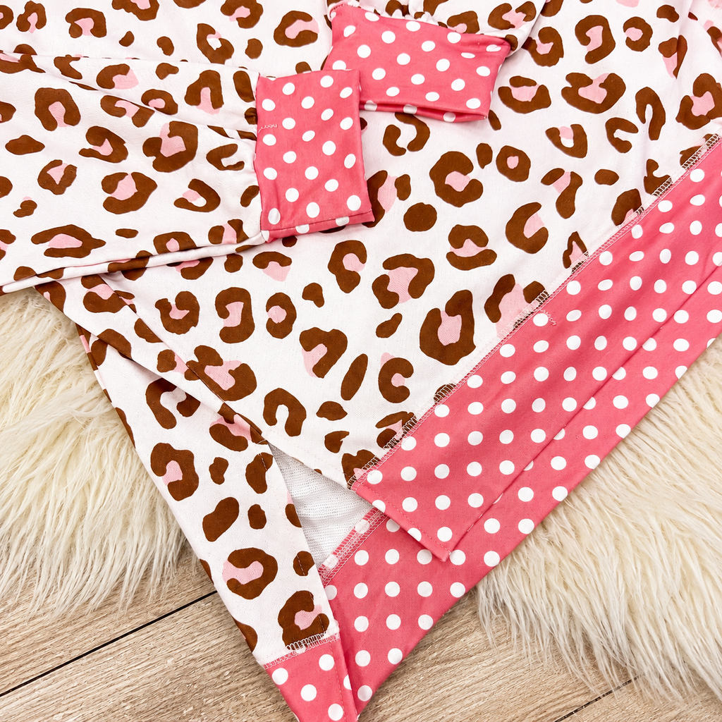 Pink Prowl Leopard Women’s Top by Evermmee