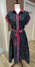 Women’s Umgee Navy Wild Flower Dress