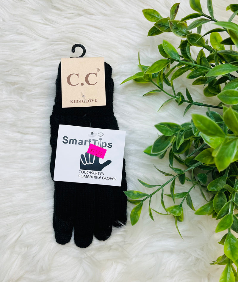 CC Black Gloves