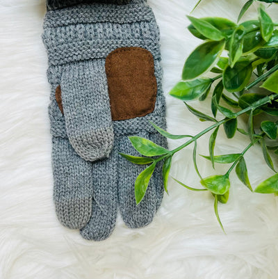 CC Grey Kids Gloves
