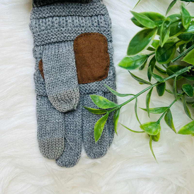 CC Grey Kids Gloves