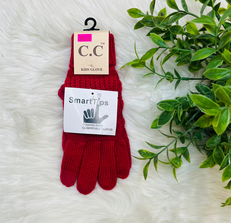 CC Hot Pink Kids Gloves