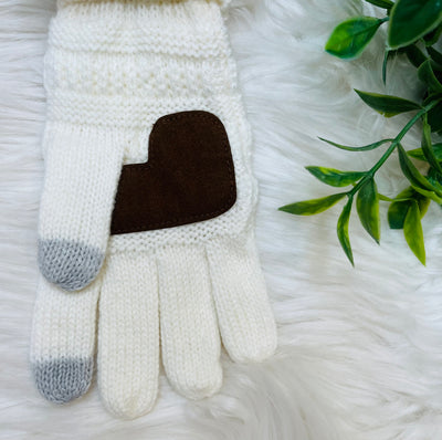 CC Ivory Kids Gloves