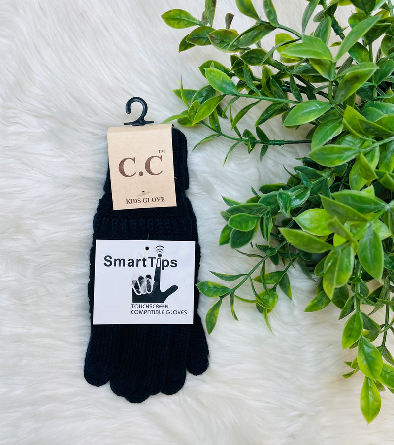 CC Navy Kids Gloves