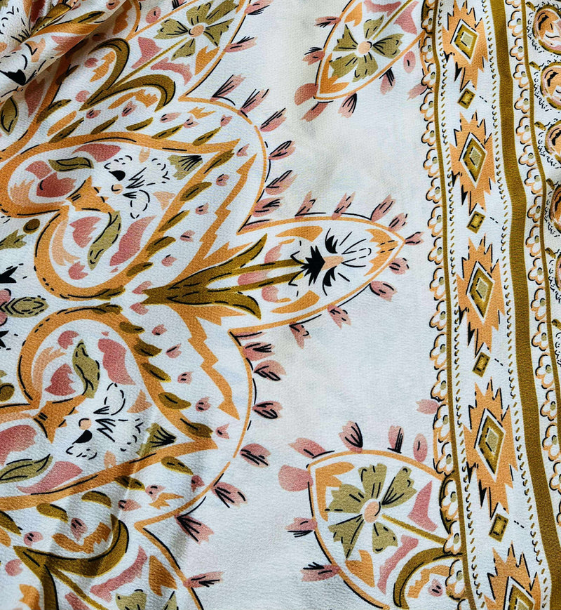 GiGiO Ivory Floral Top