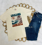 Chasing Sunsets Graphic Tee Women's