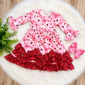 Girls Cherry Poppy Maxi Dress