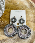 Circle Dangle Earrings