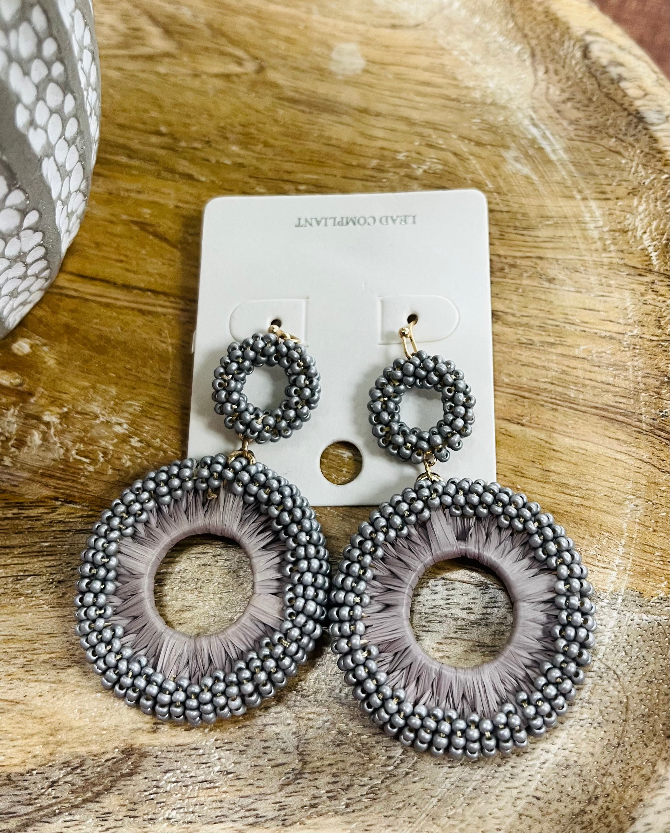 Circle Dangle Earrings