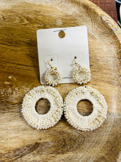 Circle Dangle Earrings
