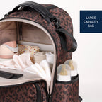 Itzy Ritzy Boss Plus Leopard Diaper Bag