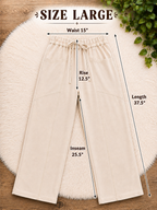 Women’s Evermmee Taupe Drawstring Pants- True to Size