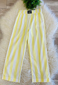 Women’s LuLu Mac Yellow Striped Pants