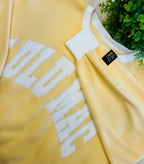 Women’s LuLu Mac Yellow & White Sweatshirt