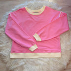 Women’s Zenana Pink Short Set with Contrast Seams
