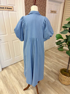 Blue Haven Midi Linen Dress by UmGee Women’s - True to Size