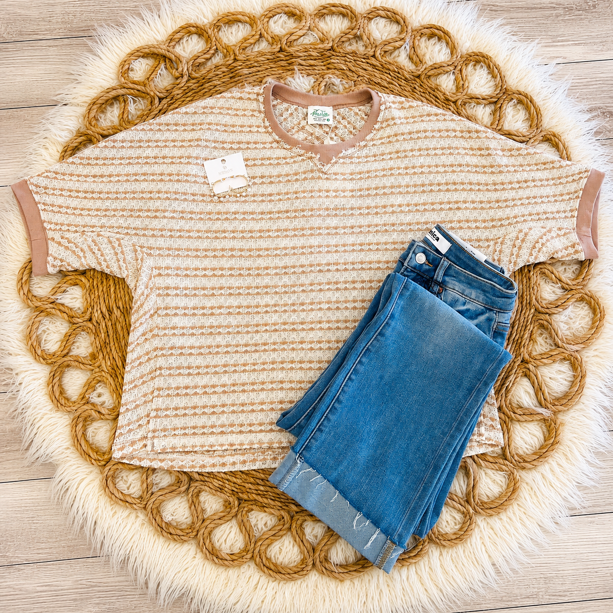 Women’s Cappuccino Knit Top by Very J