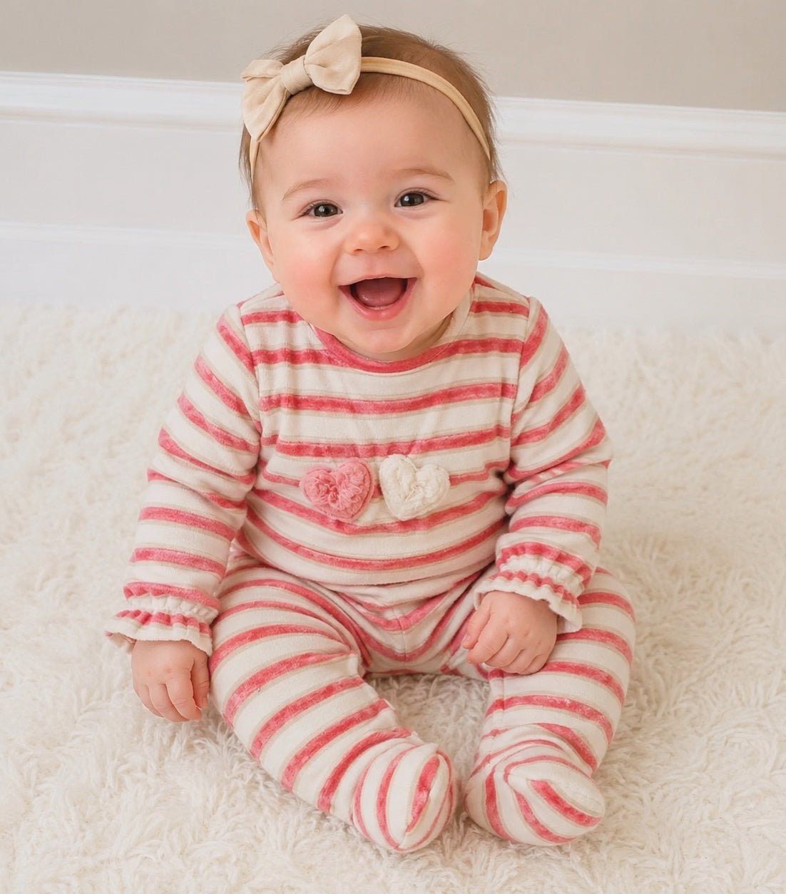 Girl’s Mayoral Two Hearts Sleeper