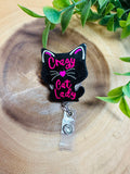 “Crazy Cat Lady” ID Badge Reel