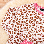 Pink Prowl Leopard Women’s Top by Evermmee