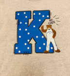 Girls Youth Polka Dot K Tee Shirt