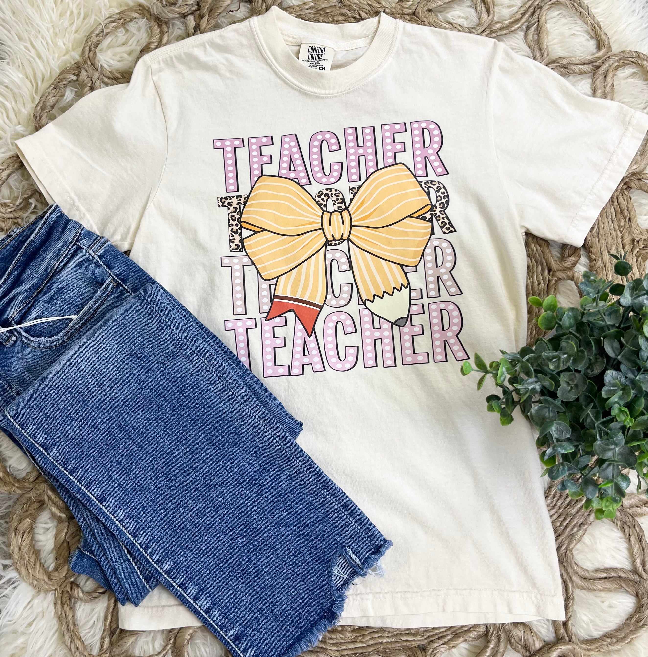 Designer Teacher Graphic Tee Women's