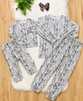 Girl’s Grey Camo Pant Set