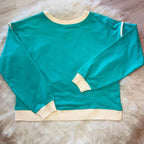 Women’s Zenana Teal Short Set with Contrast Seams
