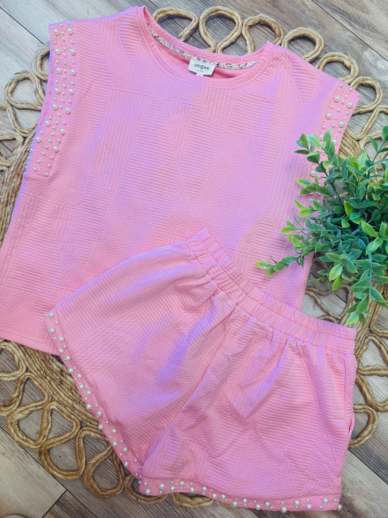 Pink Pearl 2 Piece set